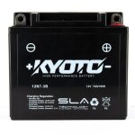 Batterie sla kyoto pour moto yamaha 125 sr se 1982 a 2002 12n7 - 3b 12v 7ah neuf