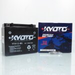 Batterie sla kyoto pour scooter piaggio 125 x evo - etrier ar 2 axes 2007 a 2016 ytx12 - bs sla / 12v ...