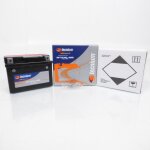 Batterie tecnium pour deux roues daelim ytx4l - bs / 12v 3ah neuf