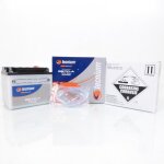 Batterie tecnium pour moto derbi 125 cross city 2007 - 2012 yb7c - a / 12v 8ah neuf