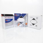 Batterie tecnium pour moto gilera 600 nord west 1991 a 1994 yb14 - a2 / 12v 14ah neuf
