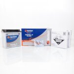 Batterie tecnium pour moto harley davidson 1745 flhrc road king classic 2018 a 2019 neuf