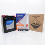 Batterie tecnium pour quad yamaha 350 yfm g grizzly 2007 a 2010 ytx14ah - bs / 12v 12ah neuf