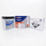 Batterie tecnium pour scooter piaggio 200 x8 2004 - 2005 yb10l - bp / 12v 11ah neuf
