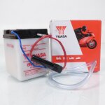 Batterie yuasa pour moto honda 125 xl s 1980 a 1987 6n4 - 2a - 4 / 6v 4ah neuf