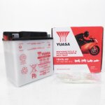 Batterie yuasa pour moto kawasaki 250 z a1 / a2 / a3 1979 a 1981 neuf Batterie yuasa pour moto kawasaki 250 z a1 / a2 / a3 1979 a 1981 neuf