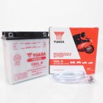 Batterie yuasa pour moto suzuki 250 rg gamma 1986 a 1987 yb5l - b / 12v 5ah neuf
