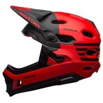 Bell casque junior super dh mips casque de vlo vtt. mixteadulte, rouge / noir mat, l 5862cm