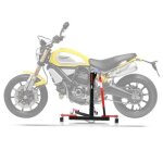 Bequille d'atelier centrale constands power evo ducati scrambler 1100 / special / sport 18 - 20 rouge ...