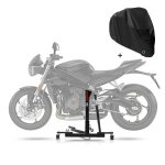 Bequille d'atelier centrale pour honda cb 1000 r 08 - 16 evo + housse