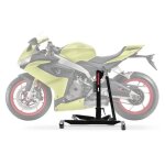 Bequille d'atelier centrale power pour aprilia rs 660 20 - 25 noir mat