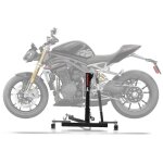 Bequille atelier centrale power evo pour triumph speed triple 1200 rs 21 - 25 gris
