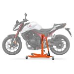 Bequille d'atelier cs power pour honda hornet 750 23 - 25 orange
