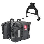 B�quille centrale set pour honda transalp xl 600 v 91 - 99 avec sacoches s - ae1