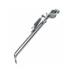 B�quille lat�rale rofel pour mobylette mbk 50 51 avant 2020 1000074 lisse chrom� ovale 270