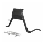 Bequille scoot centrale adaptable peugeot 50 ludix 12 pouces noir - p2r -