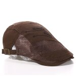 Béret en coton pour l'extérieur, chapeau de protection solaire, maille ajustable, respirant, voyage, ... Béret en coton pour l'extérieur, chapeau de protection solaire, maille ajustable, respirant, voyage, ...
