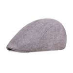 Bret de soleil en maille respirante pour hommes, casquette plate, chapeau de chauffeur de taxi, brets ...