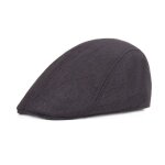 Bret de soleil en maille respirante pour hommes, casquette plate, chapeau de chauffeur de taxi, brets ...