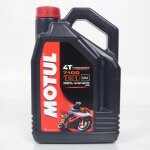 Bidon d'huile pour moto scooter deux roues motul 7100 10w30 moteur 4t en 4l neuf