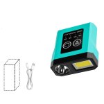 Bikight led + cob mini lampe frontale portable avec capteur intelligent, charge usb, induction, p�che, ...