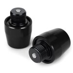 Black accessoires de guidon de course pour benelli, poign�es, embouts, pour tnt125, tnt300, tnt600, tnt ...