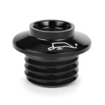 Black bouchon d'huile moteur moto m20 * 2. 5 pour yamaha mt - 09 mt09 sp mt09ggler ighttmax 530 t - max ...