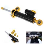 Black gold kit de montage d'amortisseur de stabilisateur de direction hornet, accessoires de moto, honda ... Black gold kit de montage d'amortisseur de stabilisateur de direction hornet, accessoires de moto, honda ...