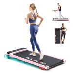 Black lord tapis de course marche electrique maison bureau gymnase fitness ms2, rose