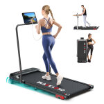 Black lord tapis de course marche electrique maison bureau inclin� pliable, noir