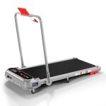 Black lord tapis de marche - tapis de course fin pour le bureau a domicile, vitesse de 1 a 15 km / h, ...