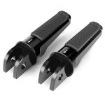 Black repose - pieds avant pour suzuki gsr600 gsr 600 gsr750 gsr 750 gsx - r125 gsx - r600 gsx - r1000 ...