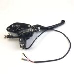 Black right 14mm pompe a cylindre maitre - cylindre moto levier poign�e d'embrayage hydraulique de course ...