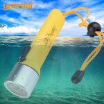 Black yunmai  lampe torche de plong�e a led, imperm�able, 2000lm, 4 piles aa (pile non incluse), r�sistante ...
