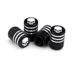 Black4 pièces / ensemble pour voiture camion moto vélo valve tige couverture pneu accessoires nouveau ... Black4 pièces / ensemble pour voiture camion moto vélo valve tige couverture pneu accessoires nouveau ...