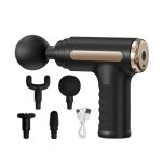 (blackge y) masseur d'exercice pistolet de mas fascia masseur electrique ceinture de relaxation du ...