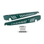 Bleu ciel kit de plaques de protection en aluminium pour subaru 15 - on wrx et sti black  nipseyteko