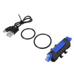 Bleu - usb rechargeable etanche vtt lampe avertissement vélo feu arrière vélo phare led feu arrière pour ... Bleu - usb rechargeable etanche vtt lampe avertissement vélo feu arrière vélo phare led feu arrière pour ...