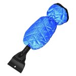 Bleu1 ensemble grattoir a glace voiture pare - brise grattoir a neige pelle a glace neige givre et d�capant ...