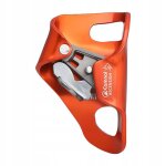 Bloqueur de poitrine d'escalade antidrapant pour escalade d'arbres, orange