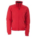 Blouson imperm�able full zip a capuche femme br equitation essentials m femme rouge
