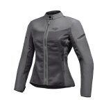 Blouson moto femme ixon fresh - gris - 2xl