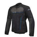 Blouson moto ixon t - rex - noir / gris / bleu - 5xl