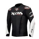 Blouson moto ixon vortex 3 - noir / blanc - l