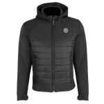 Blouson softshell puffy homme splitted - noir - taille l Blouson softshell puffy homme splitted - noir - taille l