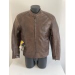 Blouson veste pour moto homme nexone cuir giorgio marron taille m homologu ce