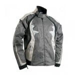 Blouson veste pour moto trap taille l enduro jacket gris / noir tout terrain tt neuf
