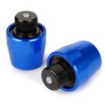 Blue accessoires de guidon de course pour benelli, poign�es, embouts, pour tnt125, tnt300, tnt600, tnt ...