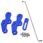 Blue repose - pieds cnc pour yamaha yzf r15 v3, p�dales de d�localisation, accessoires de motocyclette, ...