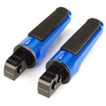 Blue repose - pieds passager arri�re pour suzuki gsrfemale gsr750 gsr 600 750 gsx - r600 gsx - r750 gsxrfemale ...
